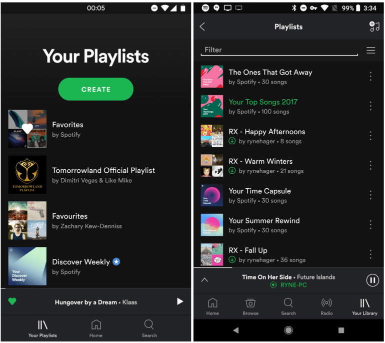 Download spotify app for android