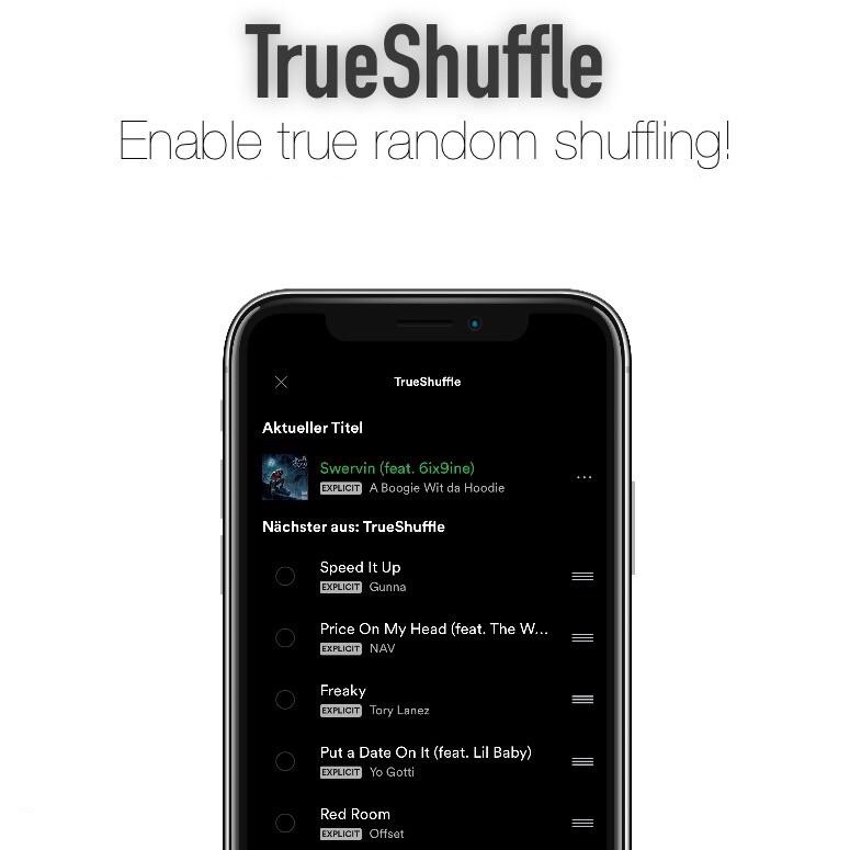 Spotify shuffle play